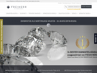 freiherr-diamonds.com Webseite Vorschau