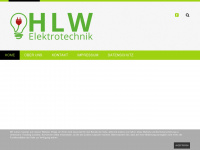 hlw-elektro.de Webseite Vorschau