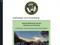 galloway-kraft.de Webseite Vorschau