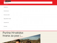 purina.hr Webseite Vorschau