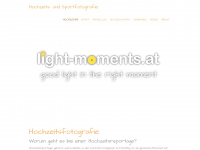light-moments.at Webseite Vorschau