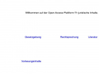 open-ius.ch Webseite Vorschau