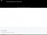 frankenwald-bruecke.de Webseite Vorschau
