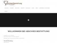 abschiedbestattung.ch Webseite Vorschau