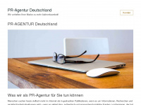pr-agentur-deutschland.de Webseite Vorschau