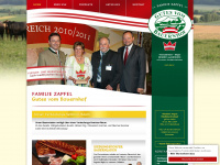 bauernladen-zapfel.at Webseite Vorschau