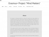 projectmindmatters.wordpress.com Webseite Vorschau