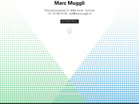 marcmuggli.ch Webseite Vorschau