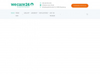 we-care-24.de Webseite Vorschau