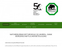 wildpark-pforzheim-foerderverein.de Webseite Vorschau