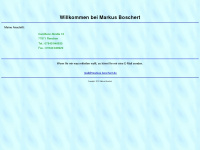 markus-boschert.de Webseite Vorschau