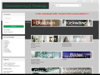 perfekt-glasdruck.com Webseite Vorschau