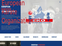 european-kyokushin.org Webseite Vorschau