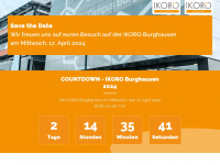 ikoro-burghausen.de Webseite Vorschau