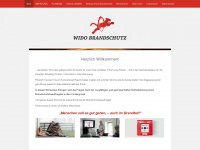 wido-brandschutz.de Webseite Vorschau