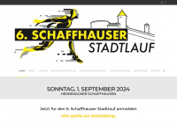 schaffhauser-stadtlauf.ch Webseite Vorschau