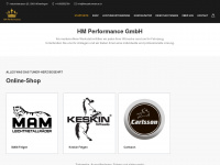 hmperformance.ch Webseite Vorschau