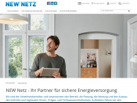 new-netz.de Webseite Vorschau