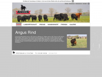angus-rind.at Webseite Vorschau