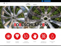edelschlappen.com Webseite Vorschau