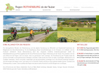regionrothenburg.de Webseite Vorschau