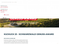 kuckuck-award.de Webseite Vorschau