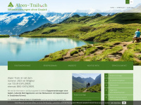 alpen-trails.ch Webseite Vorschau