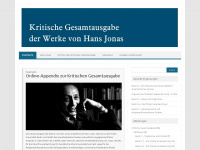 hans-jonas-edition.de Webseite Vorschau