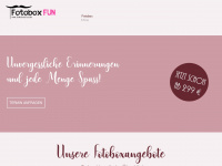 fotoboxfun.de Webseite Vorschau