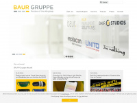 baur-gruppe.com Webseite Vorschau
