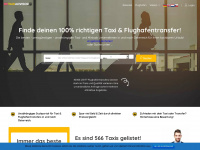 taxiadvisor.at Webseite Vorschau