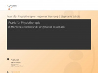 physiotherapie-eifel.de Webseite Vorschau