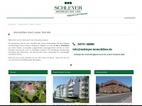 schleyer-immobilien.de Webseite Vorschau