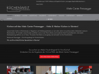 kuechenwelt-preissegger.at Webseite Vorschau