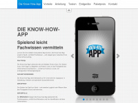 knowhow-app.de Webseite Vorschau