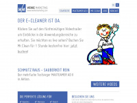 wenkemarketing.de Webseite Vorschau