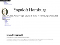 yogaloft-hamburg.de Webseite Vorschau