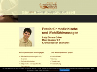 massagepraxis-luigi.ch Webseite Vorschau