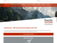 fondssuisse.ch Webseite Vorschau