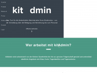 kitadmin.ch Webseite Vorschau