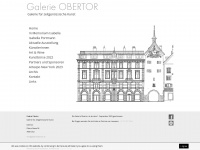 galerieobertor.ch Webseite Vorschau