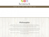heimisch.ch Webseite Vorschau