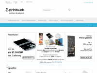 printu.ch Webseite Vorschau