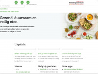 voedingscentrum.nl Webseite Vorschau