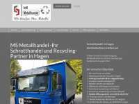 ms-metallhandel-iserlohn.de Webseite Vorschau