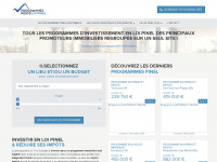 programmes-neufs-loi-pinel.fr Webseite Vorschau