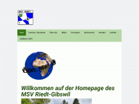 msv-riedt.ch Webseite Vorschau