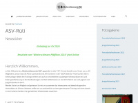 asv-rueti.ch Webseite Vorschau