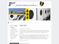 pistolenschuetzen-wetzikon.ch Webseite Vorschau