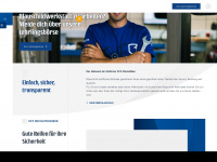 blauschild.it Webseite Vorschau